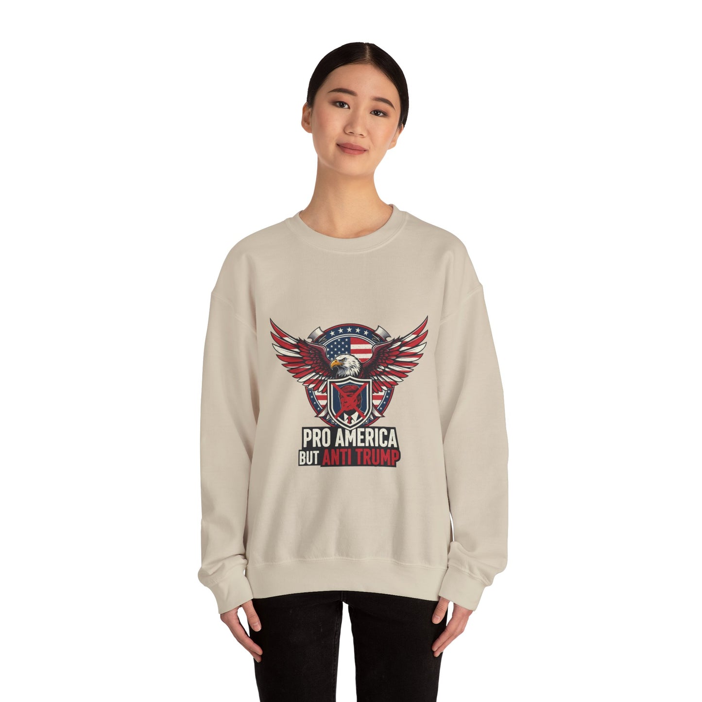 6Crewneck Sweatshirt — Political Satire 'Is He Dead Yet?