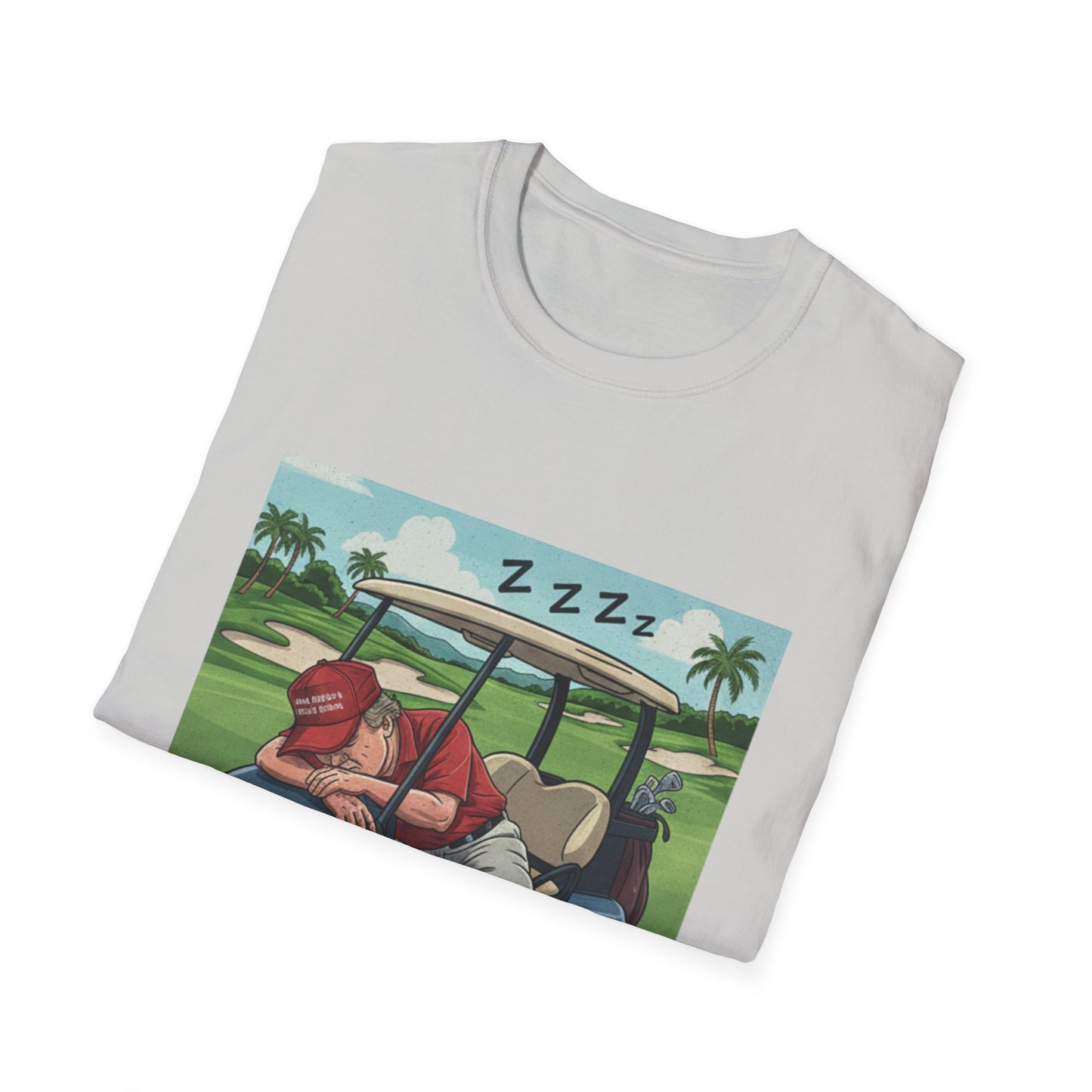 Sleepy Don Anti-Trump T-Shirt | Funny Political Parody & Protest Tee