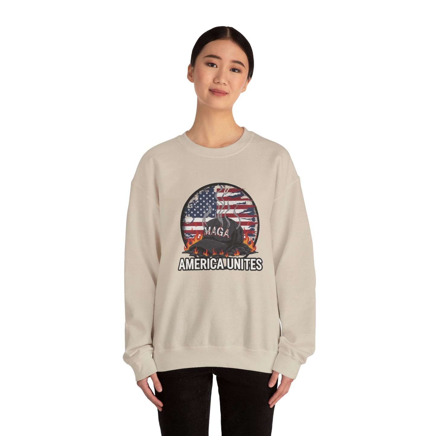 Copy of 8 Crewneck Sweatshirt — Political Satire 'Is He Dead Yet?