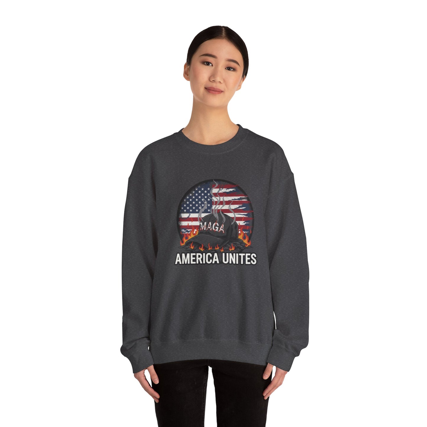 Copy of 8 Crewneck Sweatshirt — Political Satire 'Is He Dead Yet?