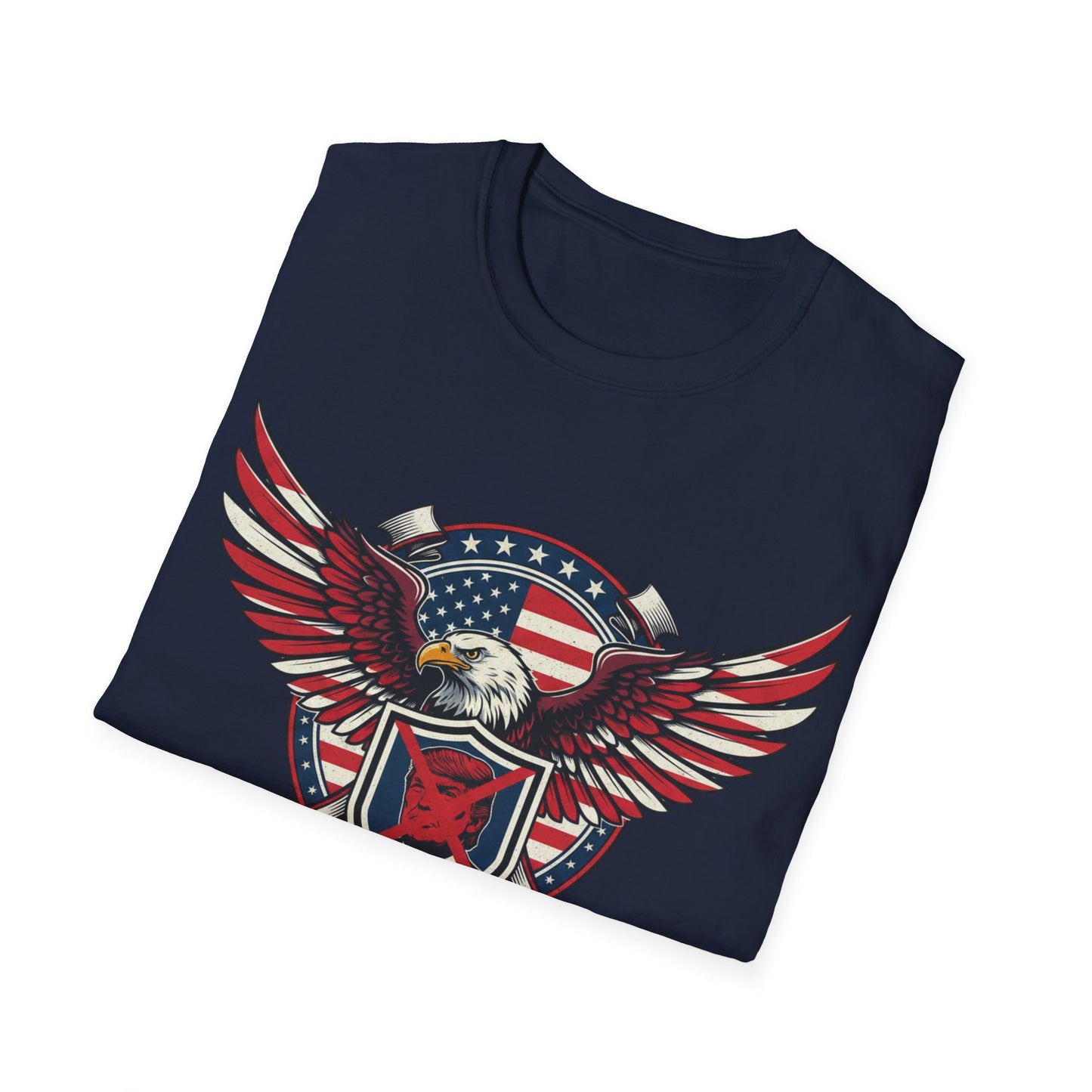 Pro America Anti-Trump T-Shirt | Patriotic Democracy & Protest Apparel