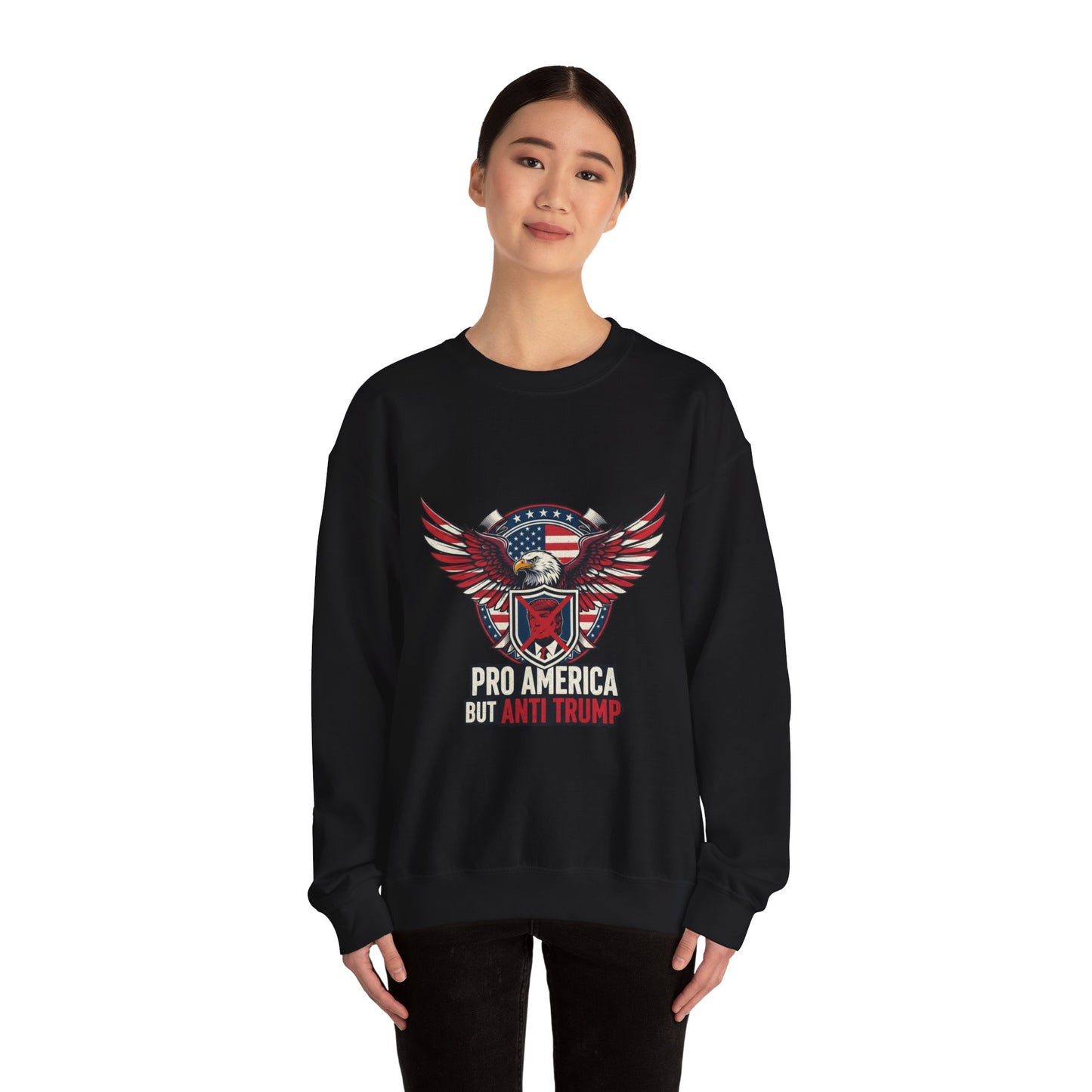 6Crewneck Sweatshirt — Political Satire 'Is He Dead Yet?