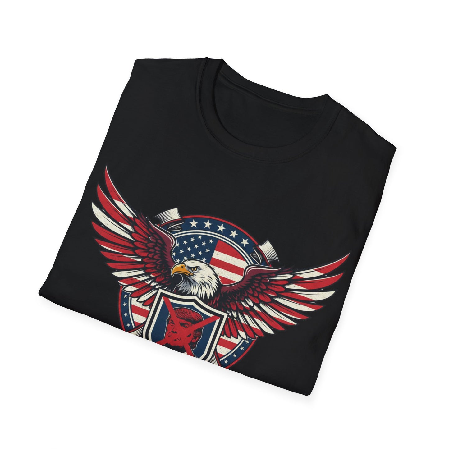 Pro America Anti-Trump T-Shirt | Patriotic Democracy & Protest Apparel