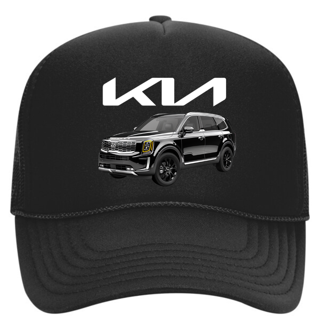 Black Telluride Snapback Trucker Hat – Adventure Streetwear Cap