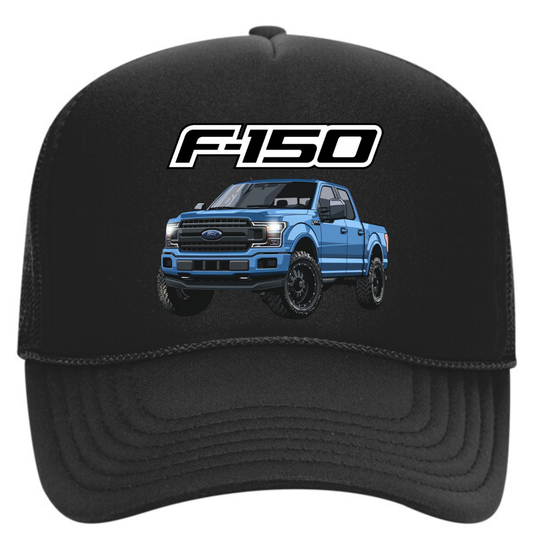 Men’s Ford Truck Hats – F-150 Trucker and Snapback Caps, Free Shipping