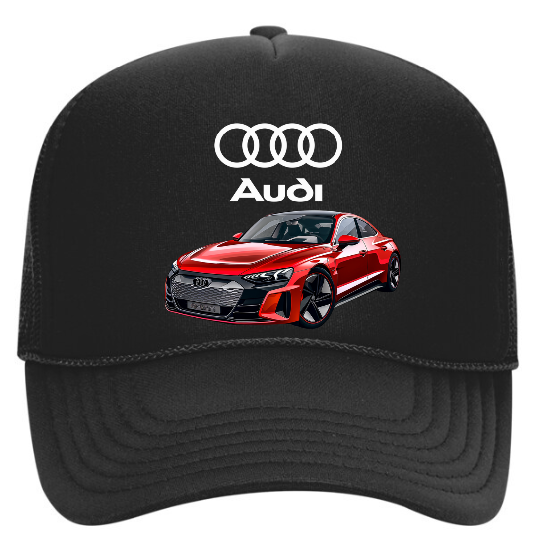 Black E-Tron GT Snapback Hat