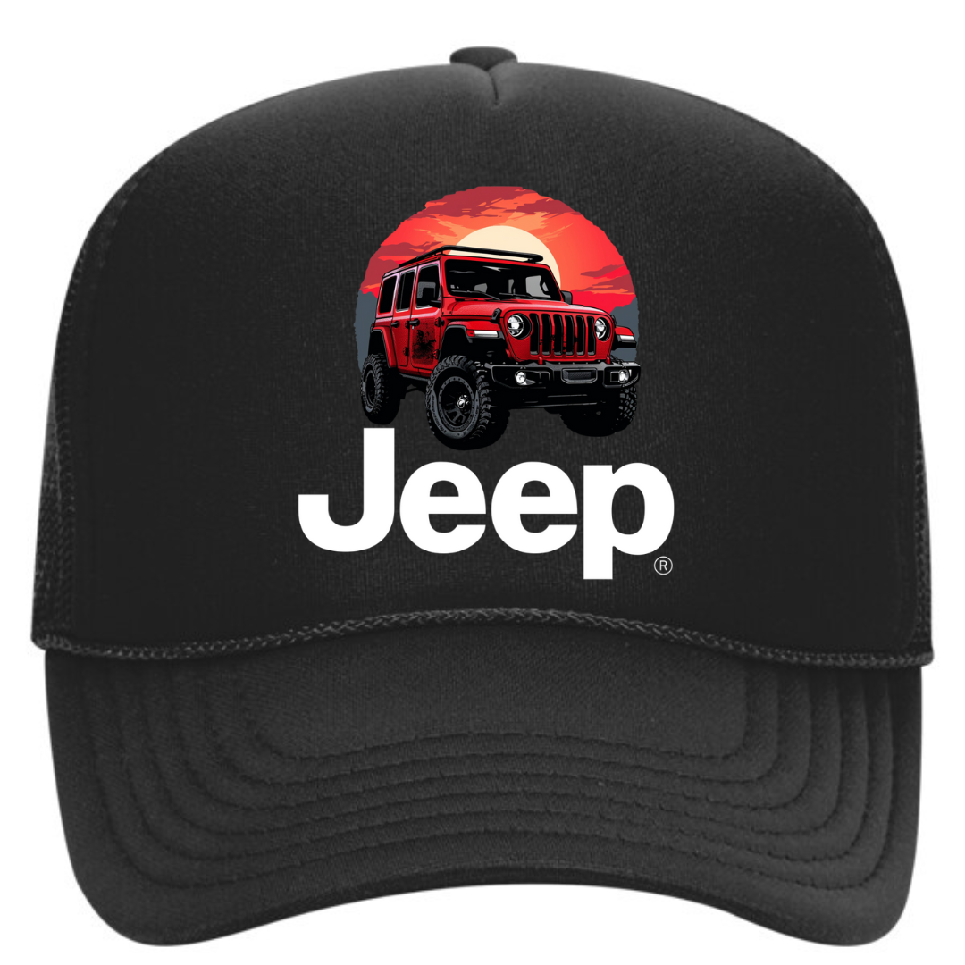 Jeep wrangler trucker cap for sale