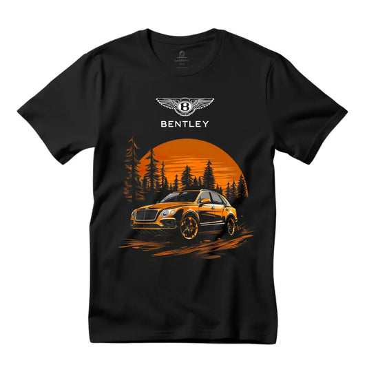 Sophisticated Style: Bentley Bentayga Countryside T-Shirt - Black Threadz