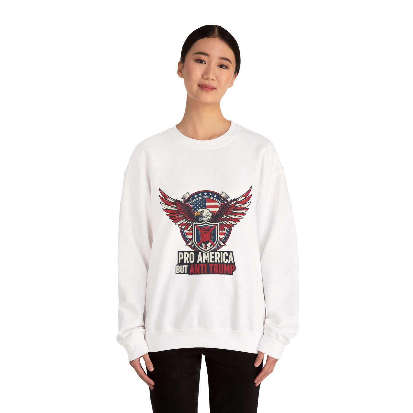 6Crewneck Sweatshirt — Political Satire 'Is He Dead Yet?