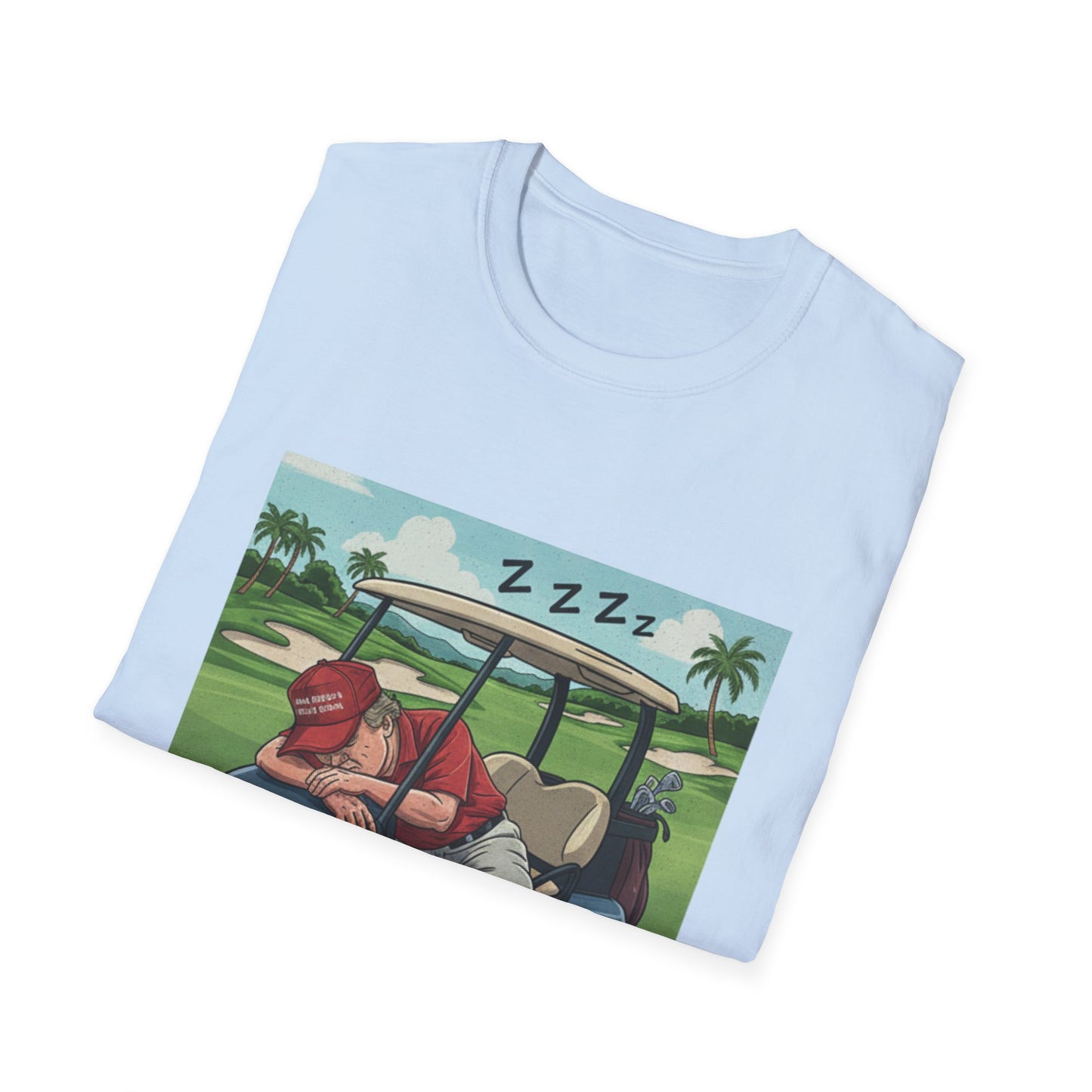 Sleepy Don Anti-Trump T-Shirt | Funny Political Parody & Protest Tee