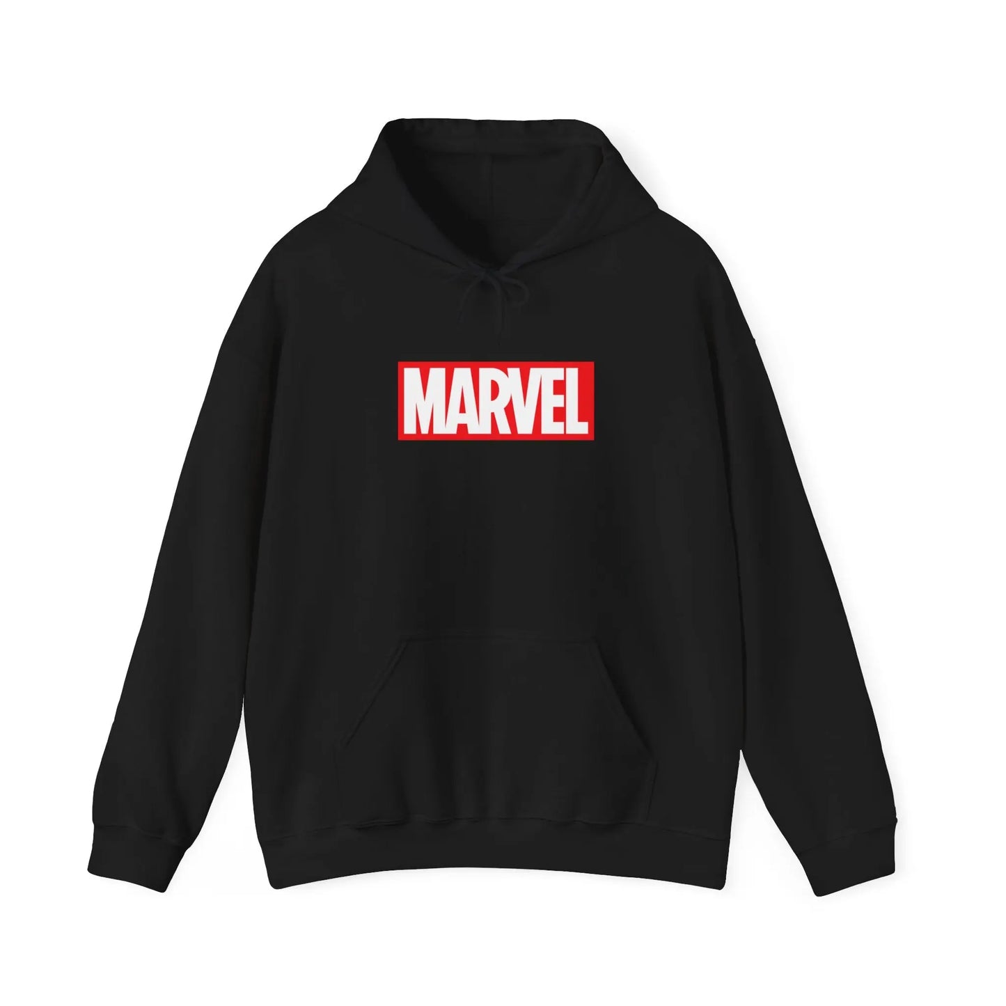 Iron Man in the City - Black Hoodie for Marvel Fans - Black Threadz