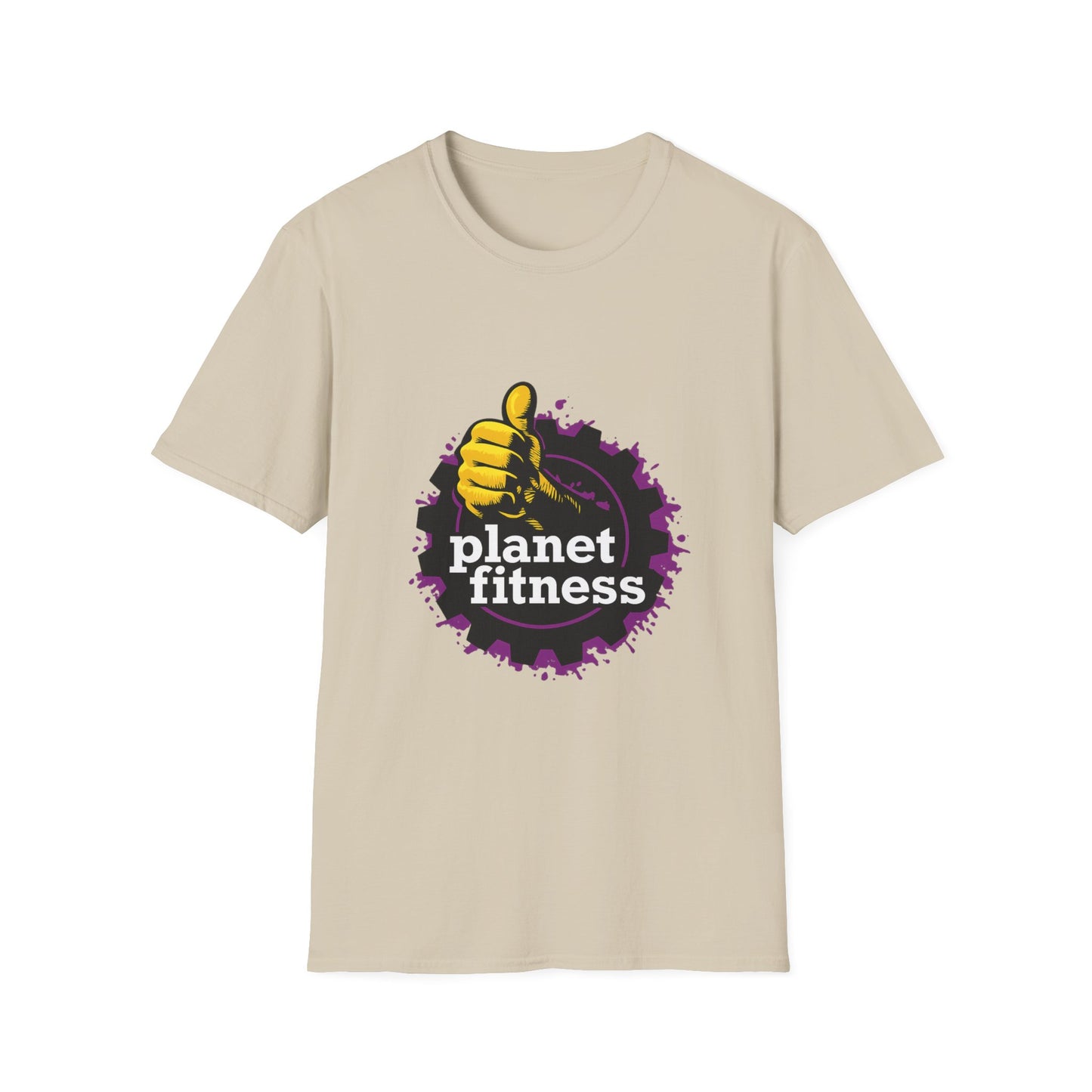Planet Fitness T-Shirt – Gym Workout Graphic Tee – Fitness Motivation Shirt – Unisex Athletic Training Top for Men & Women
