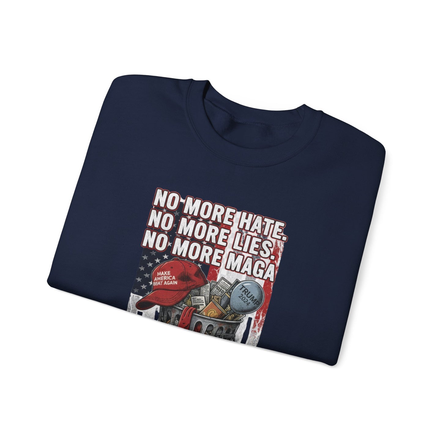 Copy of Crewneck Sweatshirt — Political Satire 'Is He Dead Yet?