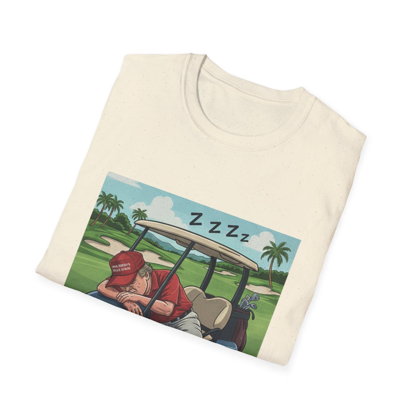 Sleepy Don Anti-Trump T-Shirt | Funny Political Parody & Protest Tee