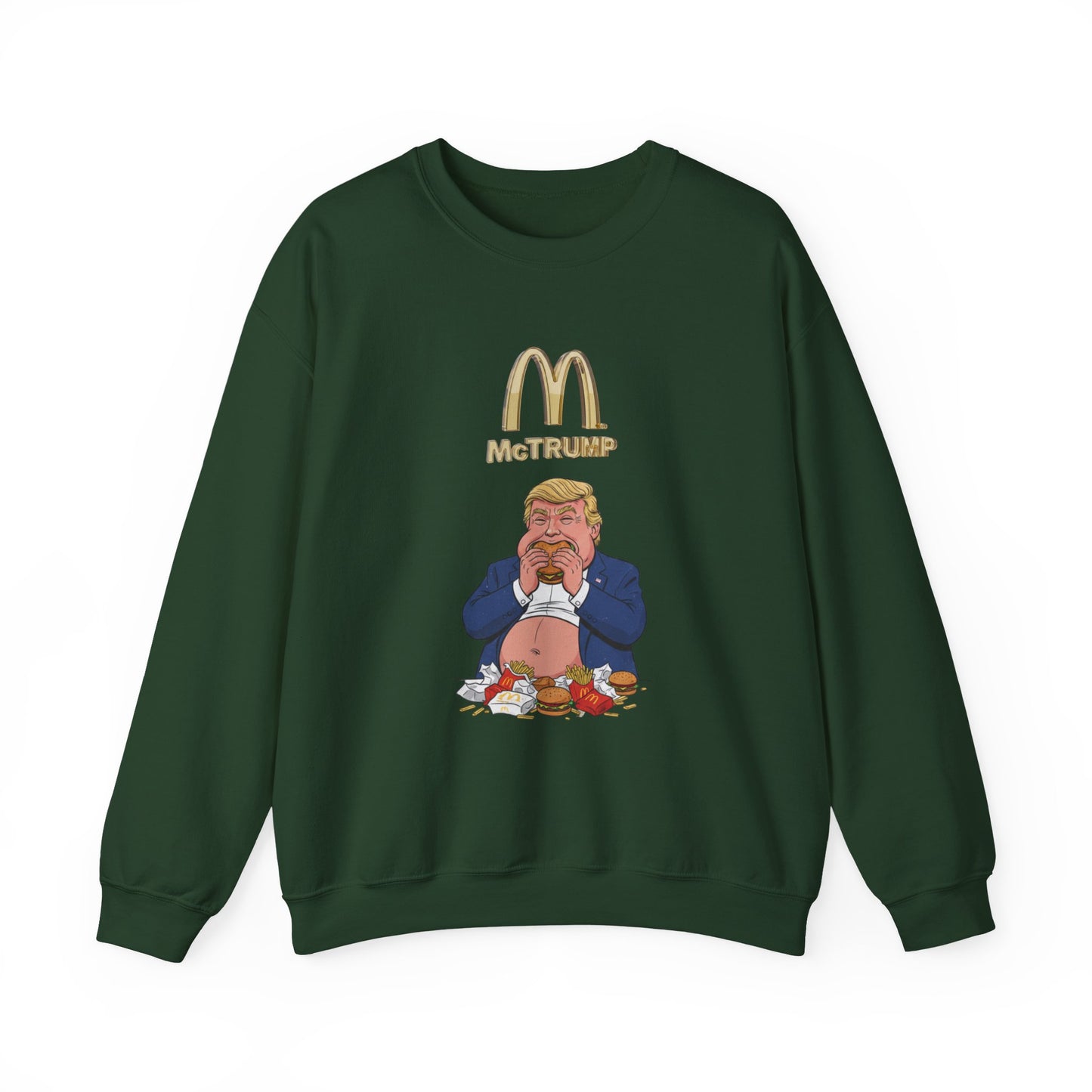 1Crewneck Sweatshirt — Political Satire 'Is He Dead Yet?