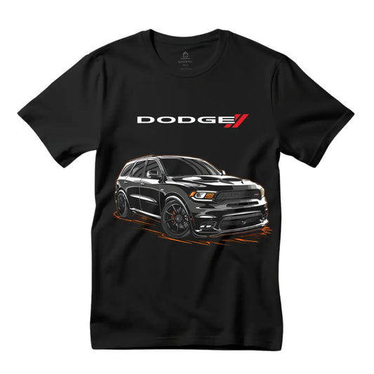 Rugged Style: Dodge Durango T-Shirt - Black Threadz