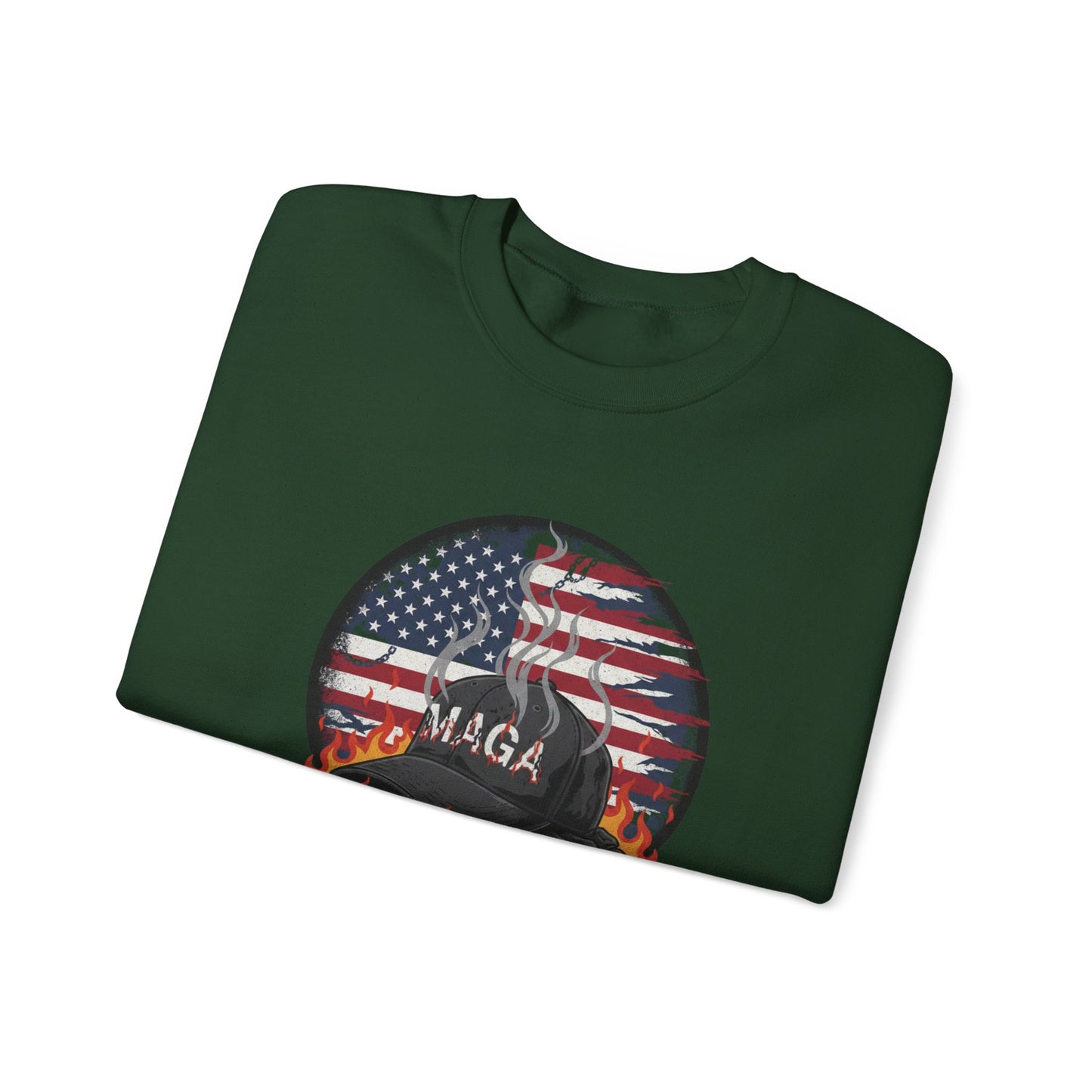 Copy of 8 Crewneck Sweatshirt — Political Satire 'Is He Dead Yet?
