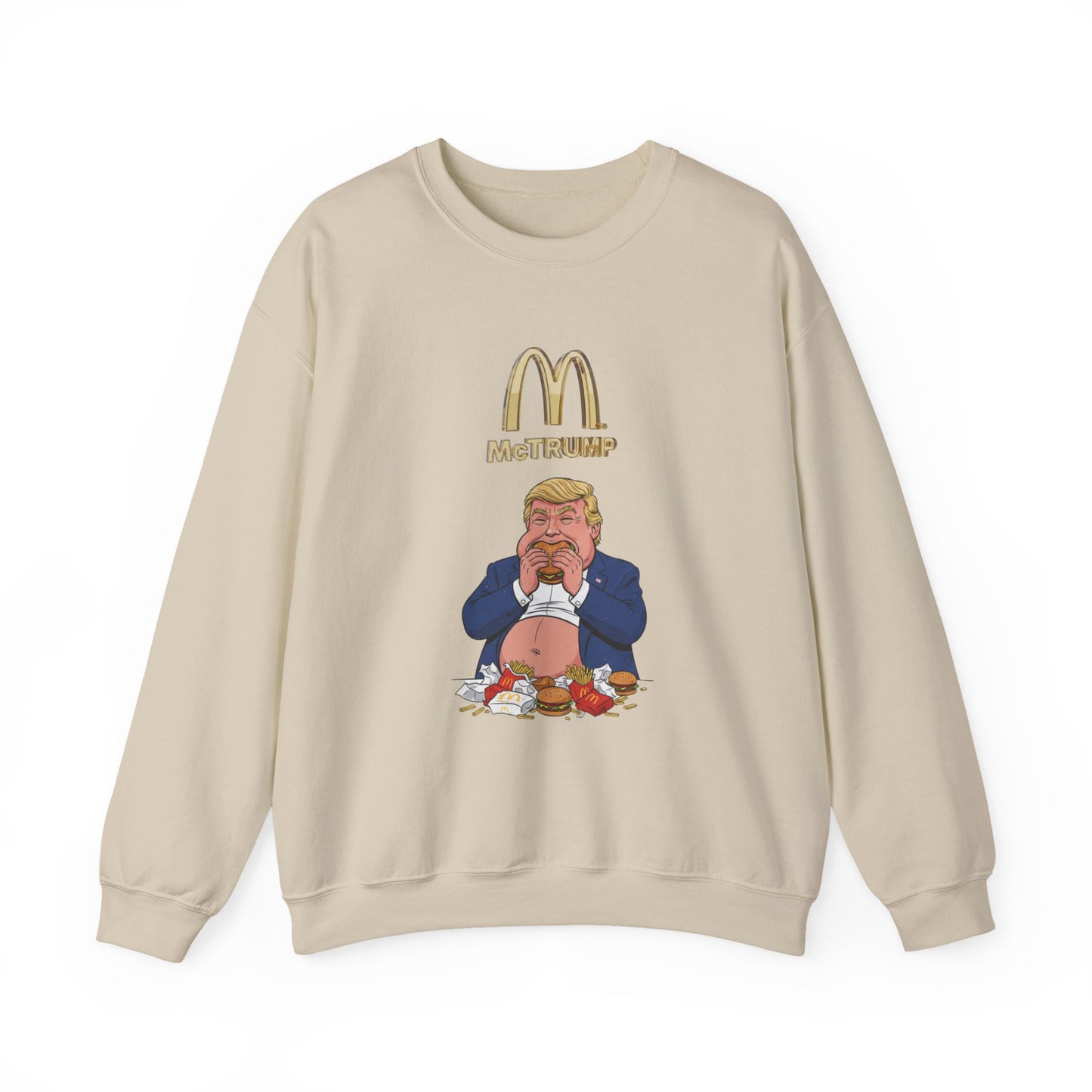 1Crewneck Sweatshirt — Political Satire 'Is He Dead Yet?