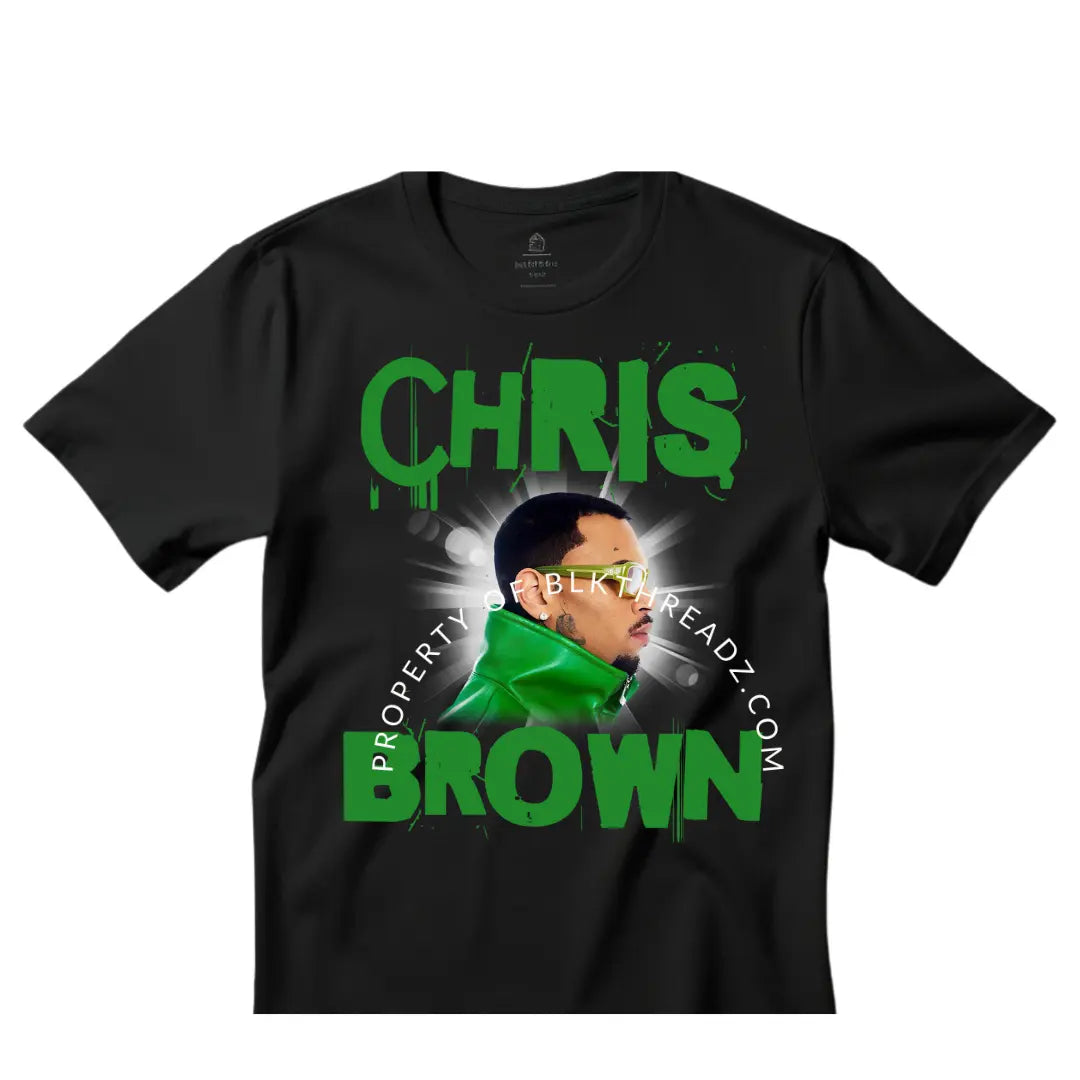 Chris Brown 11:11 Tour Concert Black T-Shirt - Official Merchandise 2024 - Chris Brown Merch 11:11 - Chris Breezy Concert - Black Threadz