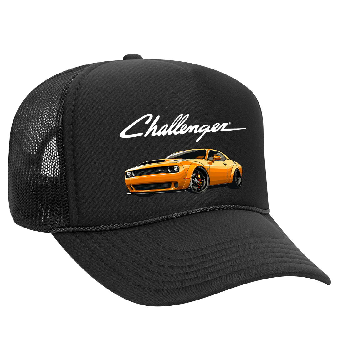 Dodge challenger trucker cap for sale