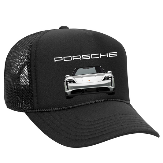 Porsche taycan hat black in color