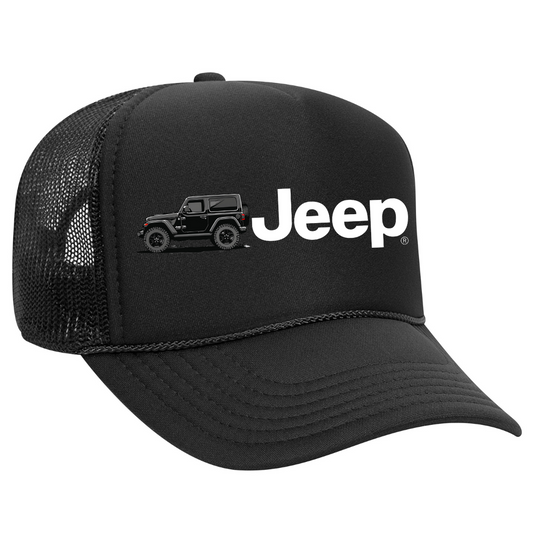 Jeep wrangler trucker cap for sale