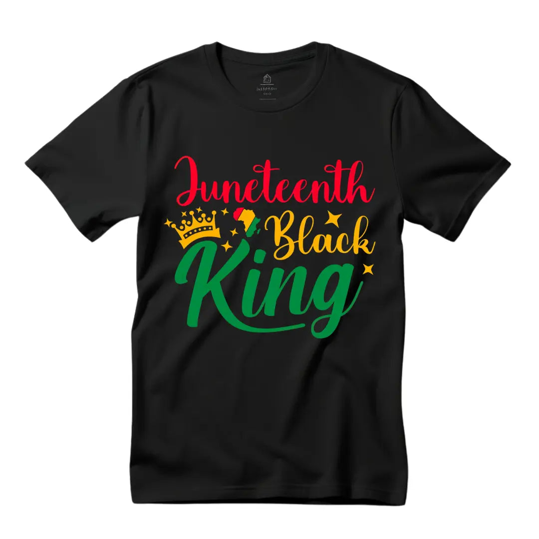 Embrace Freedom Juneteenth with Our Black T-Shirt: Freedom Celebration Edition - Black Threadz