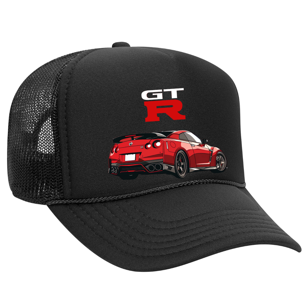 Nissan gtr trucker hat black