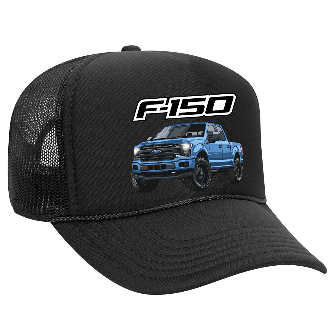 Men’s Ford Truck Hats – F-150 Trucker and Snapback Caps, Free Shipping