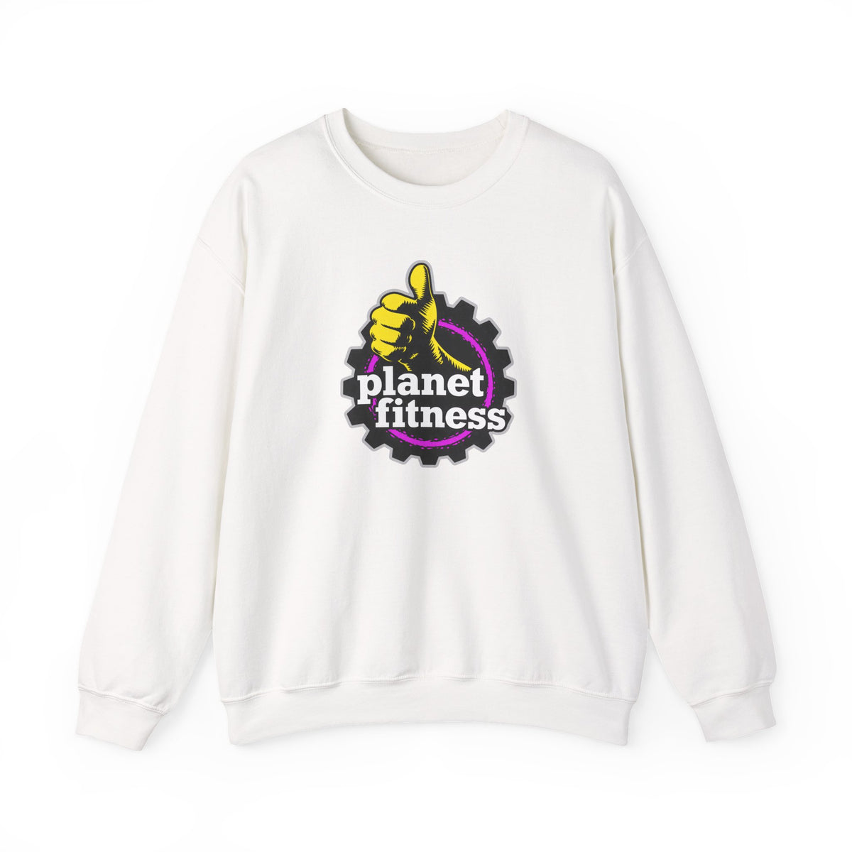 Unisex Planet Fitness Gym Sweatshirt – Fitness Inspired Crewneck Pullover | Comfortable Workout & Streetwear Sweatshirt