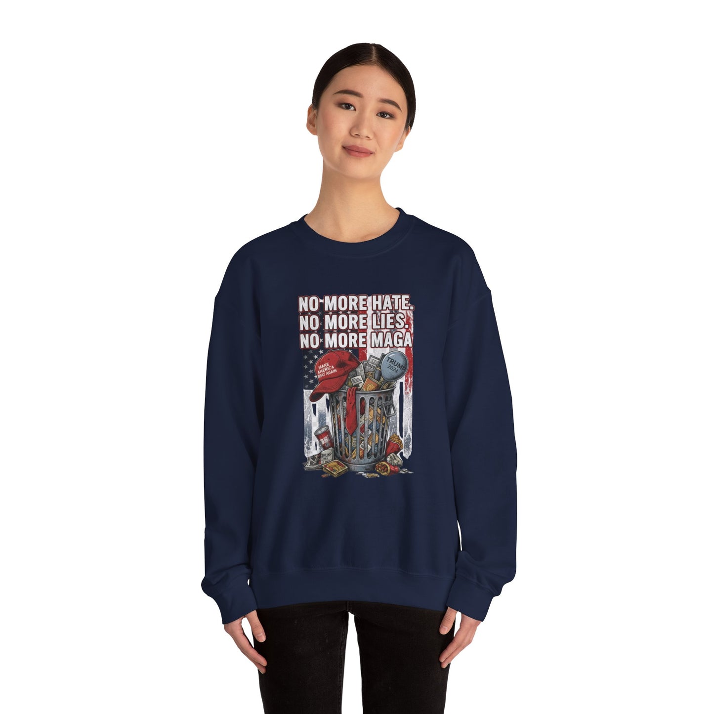 Copy of Crewneck Sweatshirt — Political Satire 'Is He Dead Yet?
