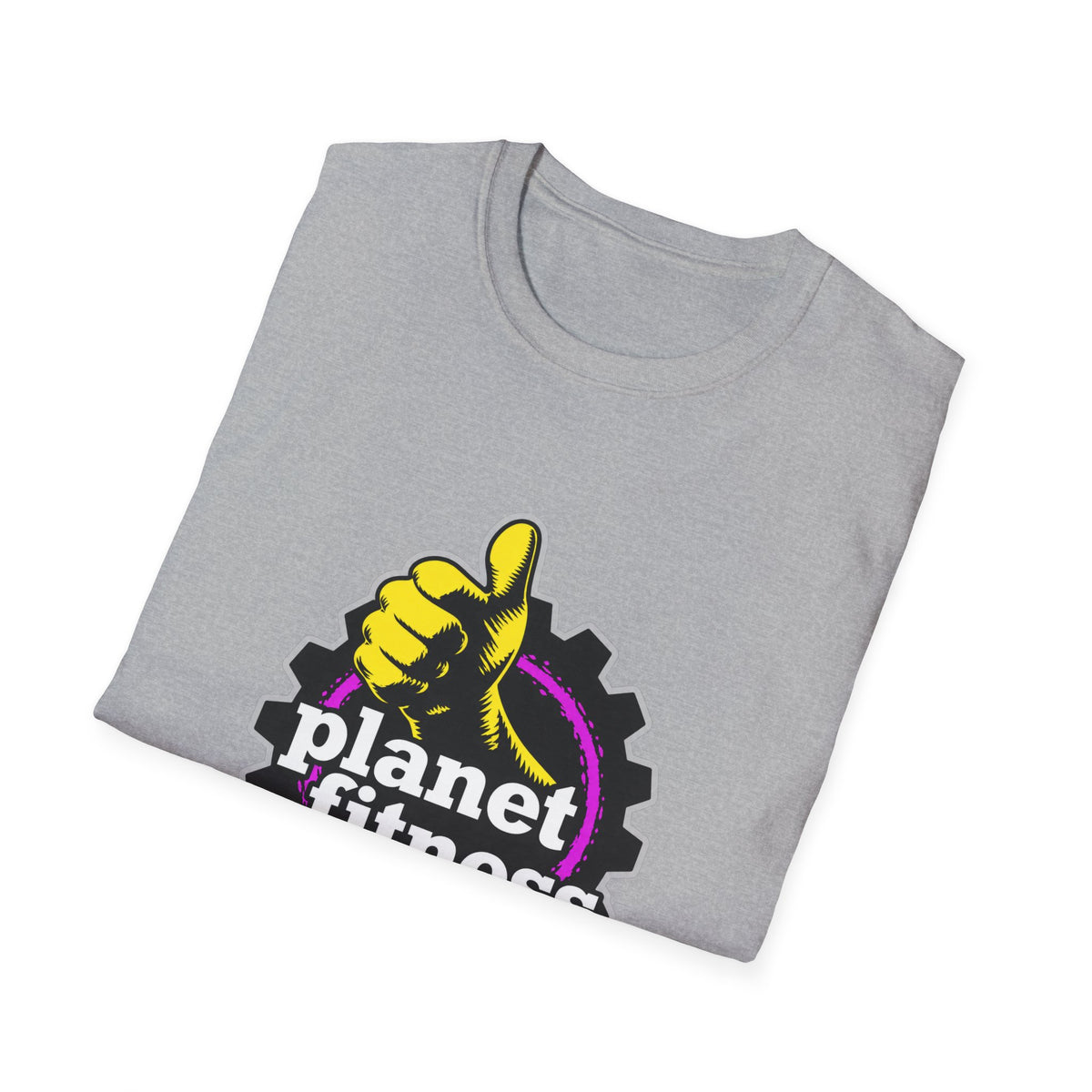 Planet Fitness Inspired Workout T-Shirt – Gym Tee for Fitness Lovers | Unisex Casual Gym Shirt