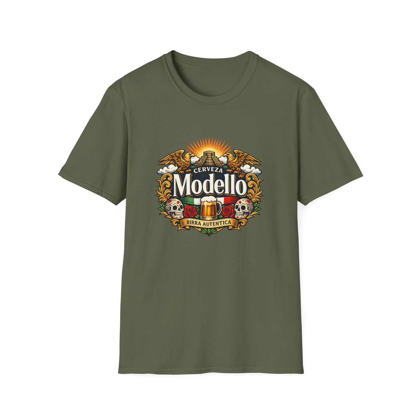 Modelo T-Shirt – Beer Fan Tee, Mexican Lager Shirt, Brewery & Bar Merch