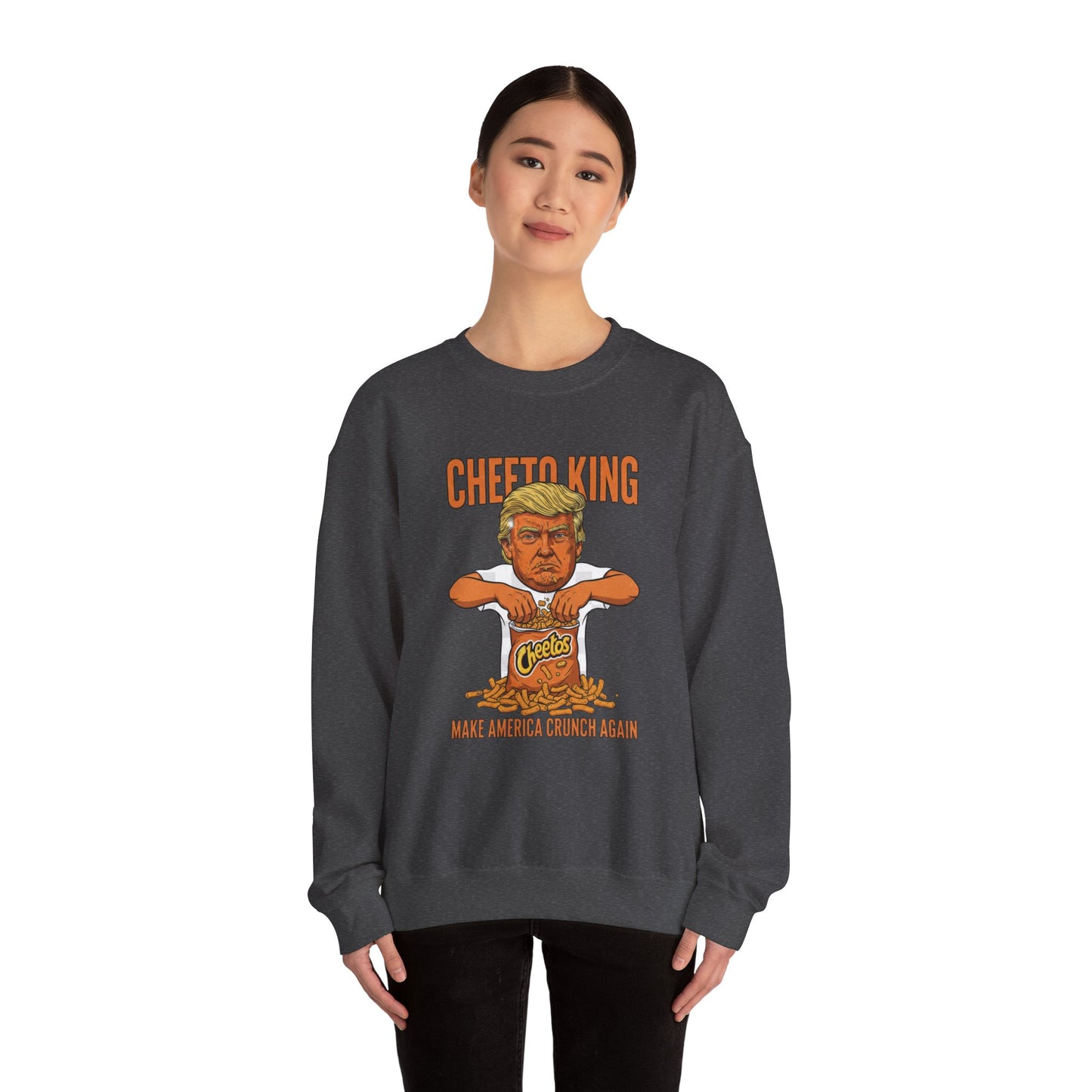 2Crewneck Sweatshirt — Political Satire 'Is He Dead Yet?