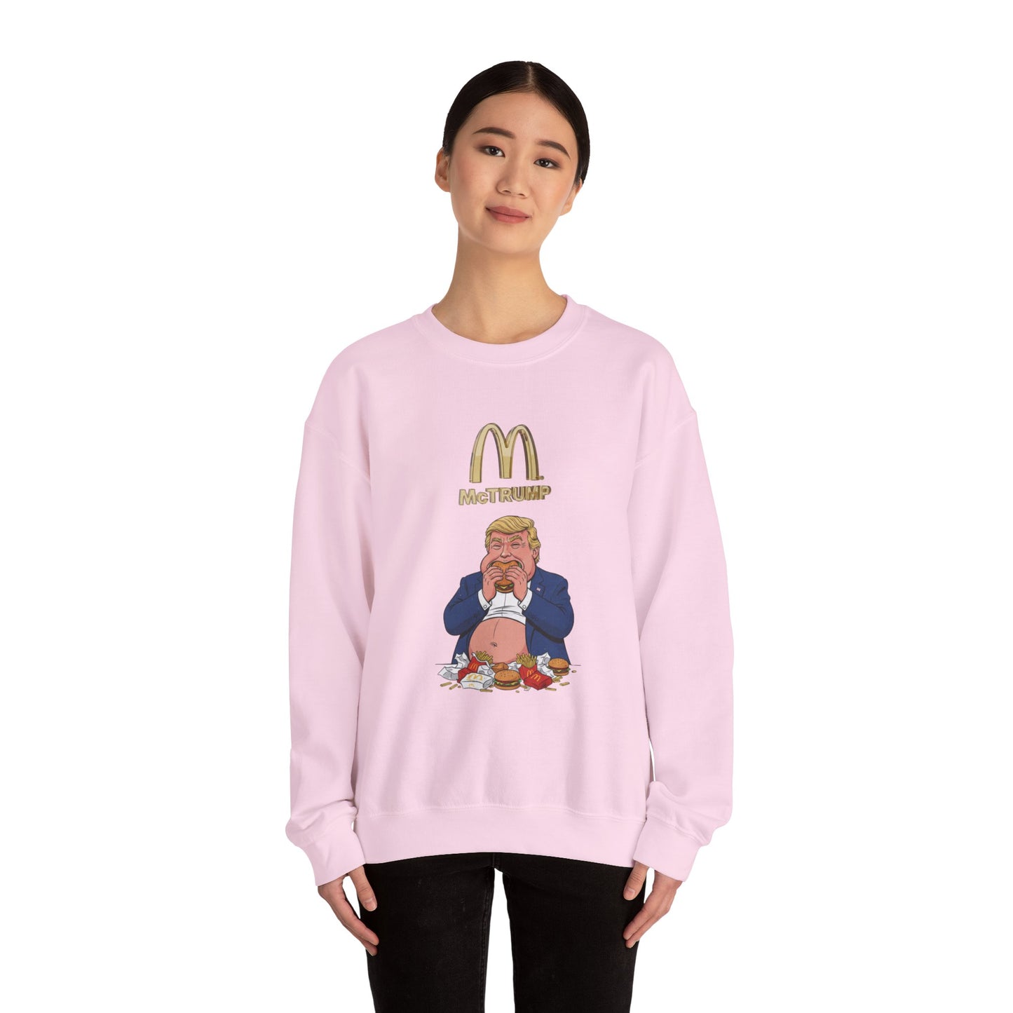 1Crewneck Sweatshirt — Political Satire 'Is He Dead Yet?