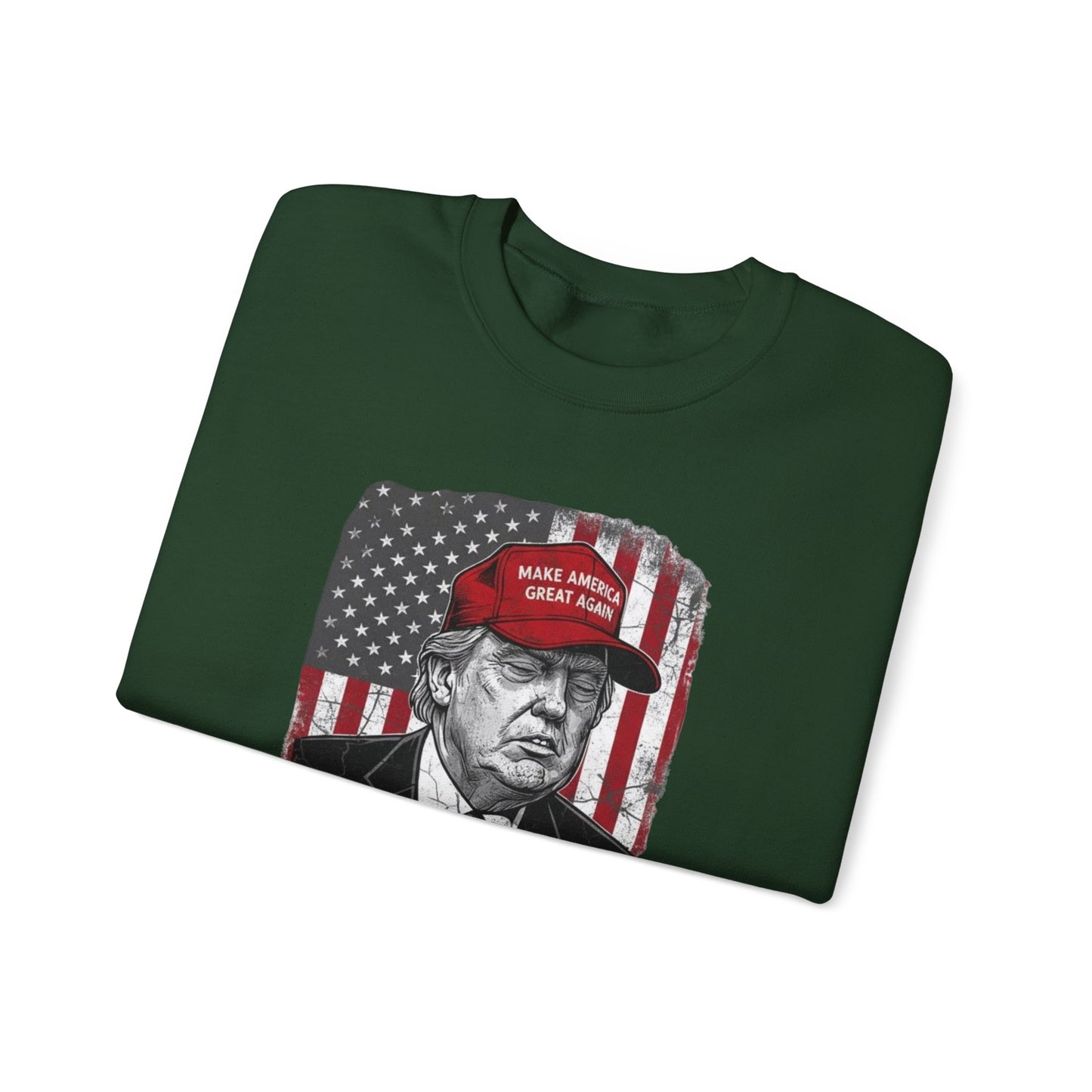 Crewneck Sweatshirt — Political Satire 'Is He Dead Yet?