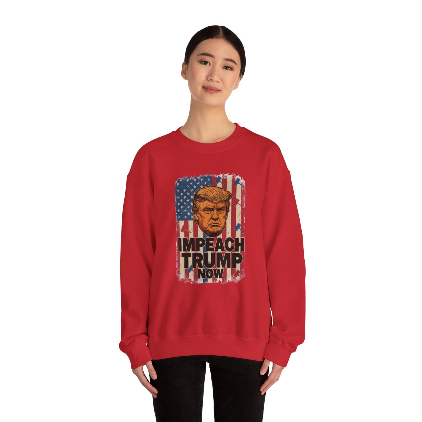 Copy of Copy of Crewneck Sweatshirt — Political Satire 'Is He Dead Yet?