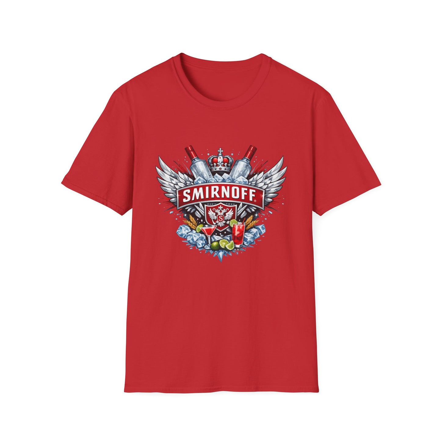 Smirnoff T-Shirt – Vodka Fan Tee, Premium Spirits Shirt, Bar & Party Merch