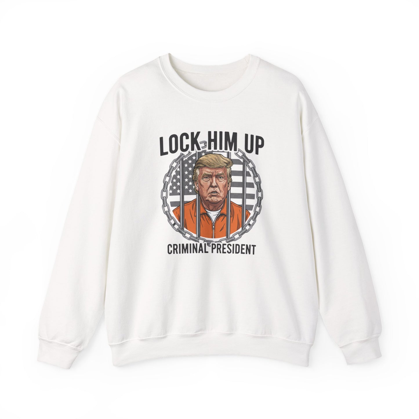 Copy of Copy of Crewneck Sweatshirt — Political Satire 'Is He Dead Yet?