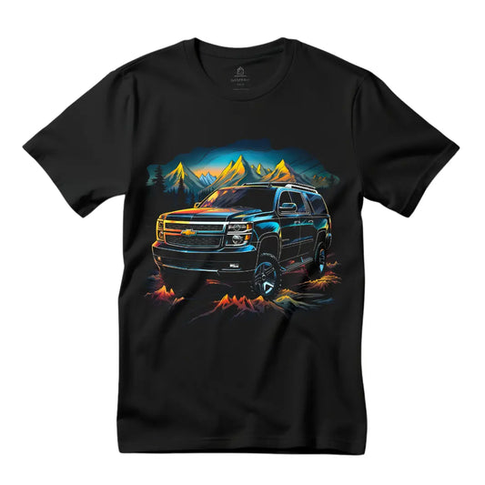 Tahoe T-Shirt: Embrace Outdoor Adventure and Style - Black Threadz