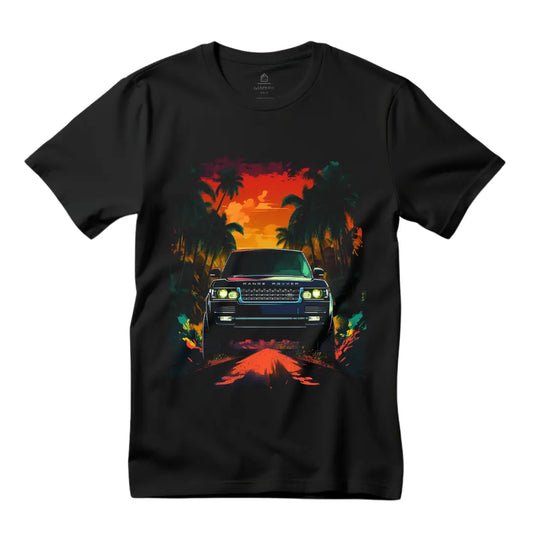 Range Rover T-Shirt: Embrace Automotive Elegance - Black Threadz