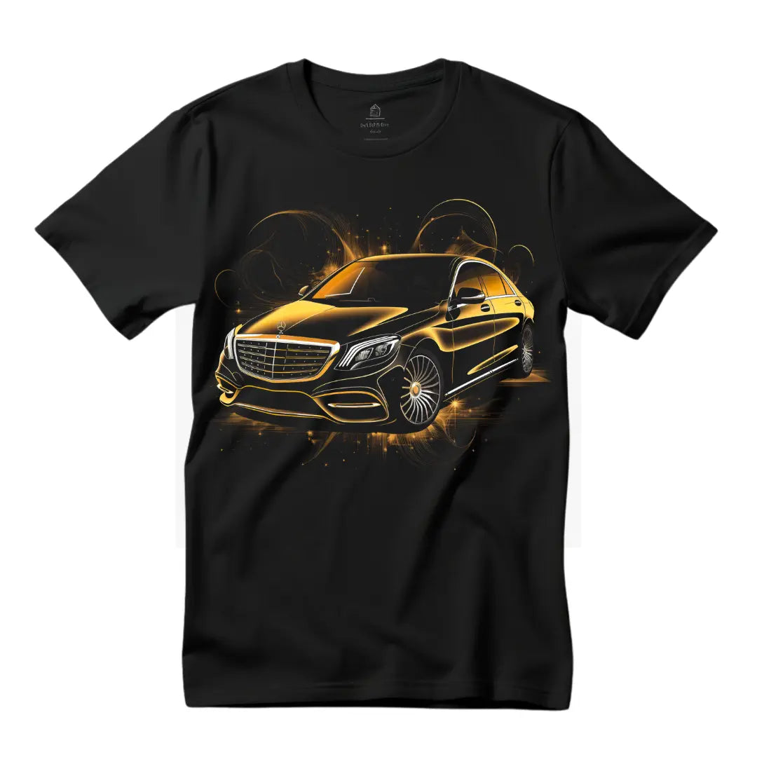 S-Class T-Shirt: Embrace Automotive Luxury - Black Threadz