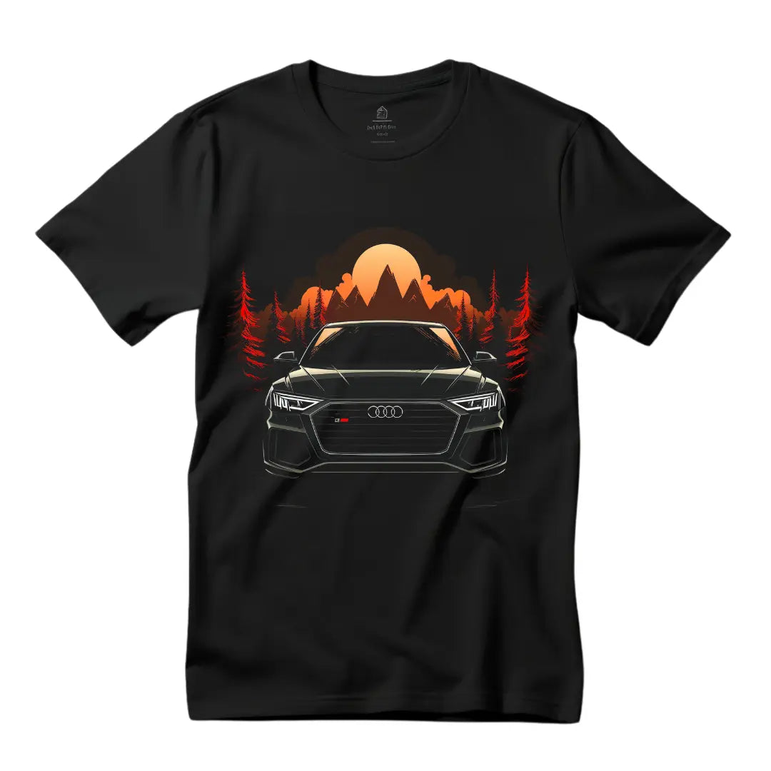 Audi SQ8 T-Shirt: Embrace Sporty Luxury - Black Threadz