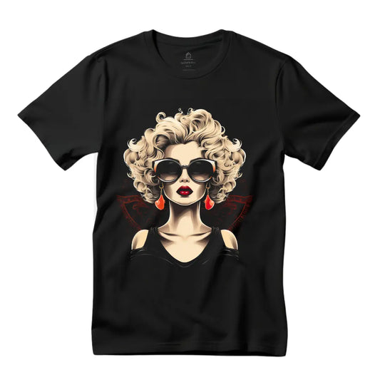 Women's Fashion T-Shirt: Chic and Versatile Wardrobe Staple - Black Threadz