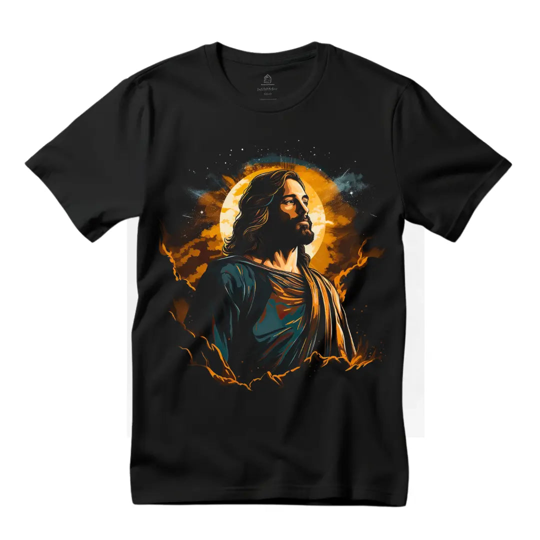 Jesus T-Shirt: Embrace Faith and Fashion in Style - Black Threadz