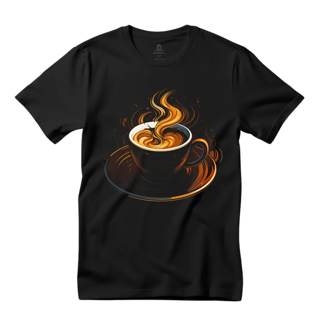 Coffee Break T-Shirt: Embrace the Aroma and Style - Black Threadz