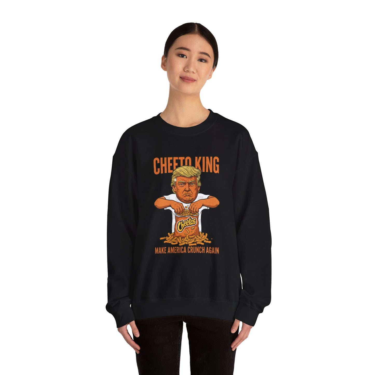 2Crewneck Sweatshirt — Political Satire 'Is He Dead Yet?
