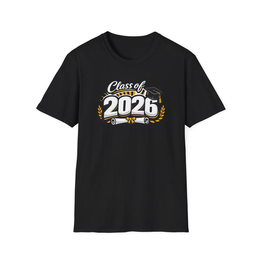 Class of 2026 T-Shirt – Senior Graduation Tee, Class of 2026 Graphic Shirt, High School & College Grad Gift, Senior Year Apparel