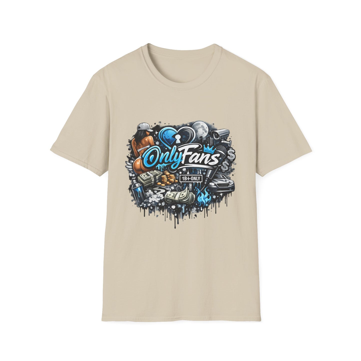 OnlyFans T-Shirt – Funny Social Media Tee, Adult Content Fan Shirt, Trendy Online Creator Merch