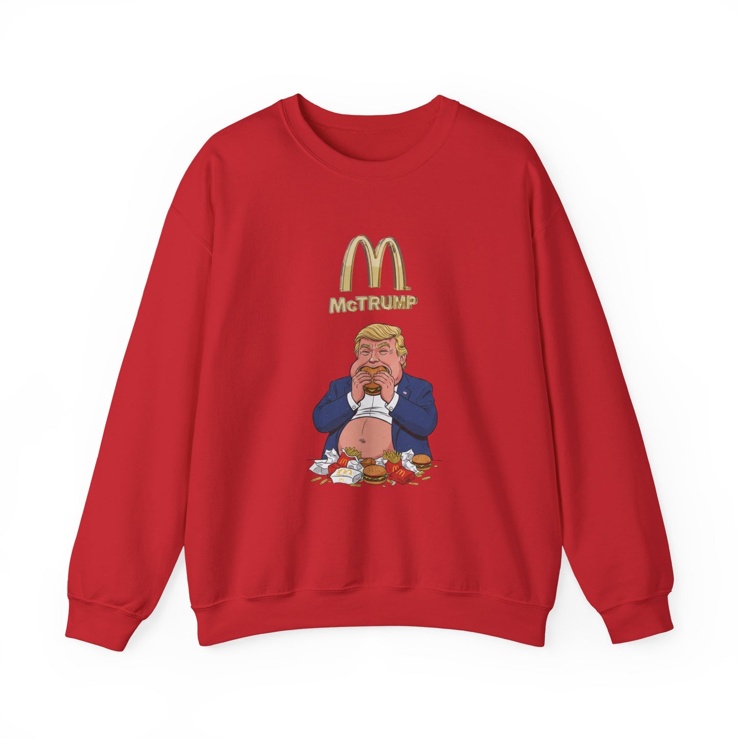 1Crewneck Sweatshirt — Political Satire 'Is He Dead Yet?